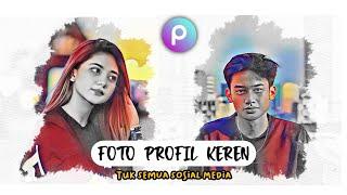 Cara Edit Foto Keren Untuk Profil Sosial Media Di Picsart