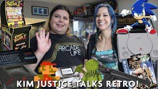 Kim Justice Talks Retro Gaming From arcade childhood memories to her favourite console games