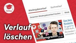 YouTube Suchverlauf und Wiedergabeverlauf löschen  QuickTipp