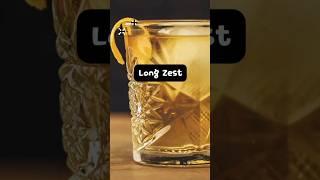 Long Zest#cocktail #bartender #short #trending #viral #whisky #whiskey #scotch #asmr #yt #waiter