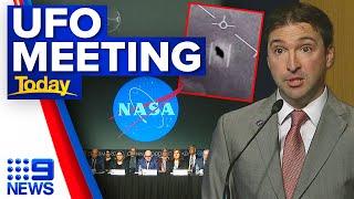 Space agency NASA holds historic public meeting over reported UFO sightings  9 News Australia