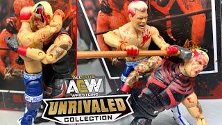 AEW BLOOD BROTHERS 2-PACK UNRIVALED FIGURE REVIEW RINGSIDE EXCLUSIVE