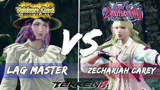 TEKKEN 8  Lag Master Alisa VS Zechariah Carey Lili FT10