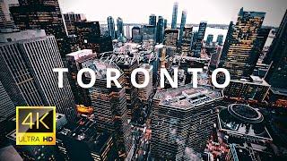 Toronto Ontario Canada  in 4K ULTRA HD 60 FPS by Drone