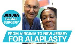 FROM VIRGINIA TO NEW JERSEY FOR ALARPLASTY - DR. TANVEER JANJUA