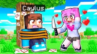 Caylus Gets CAPTURED by AI Yandere Girlfriend in Minecraft