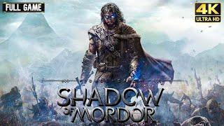 Shadow of Mordor - Full Game Walkthrough  4K 60FPS