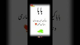 Bap Whatsapp status  #bapu #love #loveyoubapu #aswrite #islamicvideo