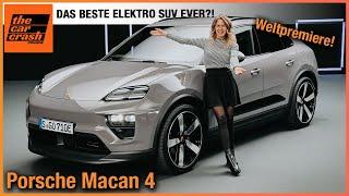 Porsche Macan 4 im Test 2024 Das beste Elektro SUV der Geschichte? Review  Turbo  Innenraum