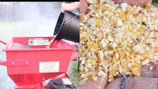 THE MOST INCREDIBLE CORN CRACKERGRINDER EVER #bestcorncracker  #bestcorngrinder