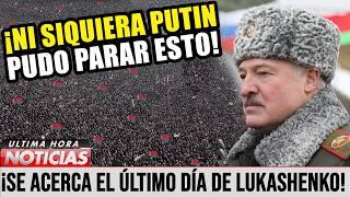 ¡PUTIN está ATURDIDO 600.000 BIELORRUSOS abandonan a LUKASHENKO y cruzan la frontera hacia la UE