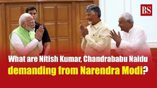 What are Nitish Kumar Chandrababu Naidu demanding from Narendra Modi?