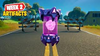 Fortnite All Alien Artifacts Location Guide Week 2 - Unlock Kymera Customizations