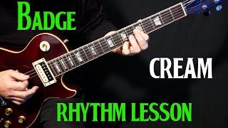 how to play Badge on guitar by Cream  Eric Clapton  guitar lesson tutorial