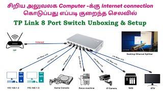 What to look for when buying a switch for 8 Pc’s on a budget  TP Link 8 Port Switch Unboxing & Setup