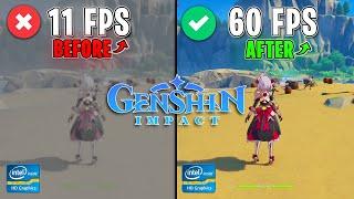 Genshin Impact v4.4 - BEST SETTINGS for MAX FPS 2024  Fix FPS Drops Lags & Stutters