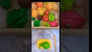 Oddly satisfying videoCutting plastic Fruits and ASMR#satisfying