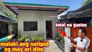 TOTAL Na Gastos  Sa Pag Gawa Ng BUNGALOW HOUSE Sa Matipid Na Paraan___Last part