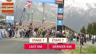 Critérium du Dauphiné 2024 - Last KM of Stage 7