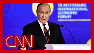 Putin taunts the West in speech