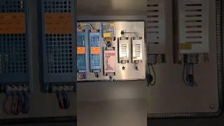 How to connect power supplies for LED strips#shorts