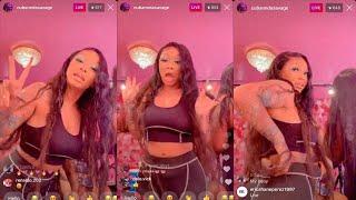 Cuban Doll Instagram Live  7720