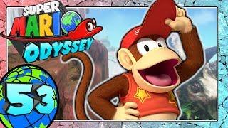 SUPER MARIO ODYSSEY Part 53 Diddy Kong in the Cascade Kingdom