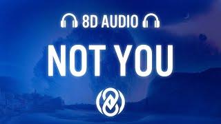 Alan Walker x Emma Steinbakken - Not You Lyrics  8D Audio 