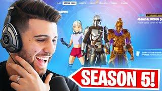 SEASON 5 BATTLEPASS REACTION My Favorite Skin Ever...