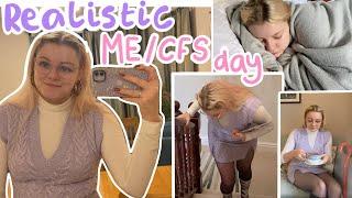 Day in my Life - Chronic illness Vlog. Realistic day with MECFS including daytime nap and café trip