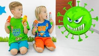 Vlad and Niki - Kids story about viruses  Stay healthy
