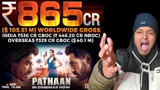 Pathaan Record Breaking Worldwide Box Office Collection  Historic Collection  Shahrukh khan No1