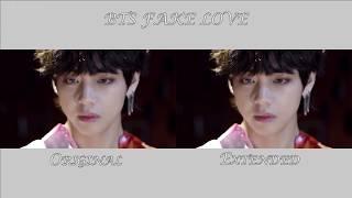 BTS 방탄소년단 Fake Love Comparison Original and Extended