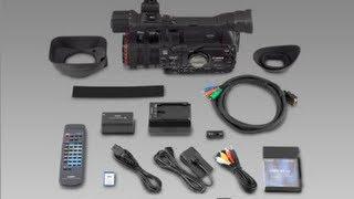 Canon XH-A1s Unboxing & Oeverview