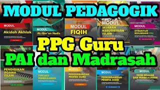 Modul Pedagogik PPG Guru PAI dan Madrasah 2022