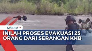 Satgas Damai Cartenz Evakuasi 25 Petambang dari Serangan KKB di Yahukimo