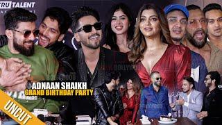 UNCUT - Adnaan Shaikh Grand Birthday Bash  Naezy Mr Faisu Sai Ketan Rao Akanksha Riva Arora