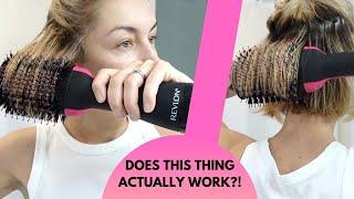 Does It Work? Revlon One-Step Hair Dryer  Review + Tutorial