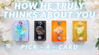 PICK A CARDHow Does He *truly* Think & Feel About You? UNCENSOREDPSYCHIC READING⭐️🪐‍️