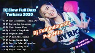 Dj Slow Full Bass Terbaru 2020  Dj Lagu Pop Hits Indonesia  Enak Banget Bassnyaa