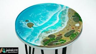 Making BEST Homemade Epoxy Resin Tables  RESIN ART