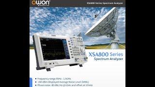 XSA 800 Series Economical Spectrum Analyzers