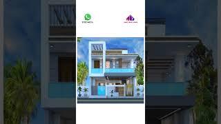 अमीरों के घर के नक्शे  Ghar ki Front Design  SMART HOUSE DESIGN DESIGN  Small house plan