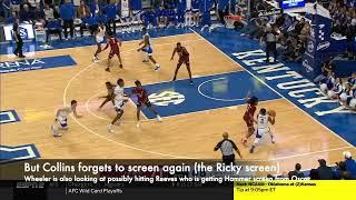 UK vs SC final 3 pt set  -  bad execution