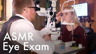 Real ASMR Eye Exam in Leicester Unintentional Real Person ASMR