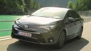 2015 Toyota Avensis Driving Video  AutoMotoTV