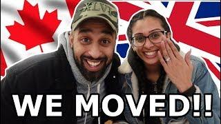WE MOVED FROM UK TO CANADA  VLOG #1