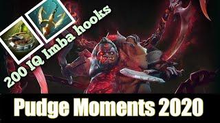 Dota 2 Pudge Moments 2020  Best HOOKS Compilation 7.27