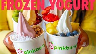 Best frozen yogurt in Dubai  Pinkberry Frozen Yogurt  Nakheel Mall