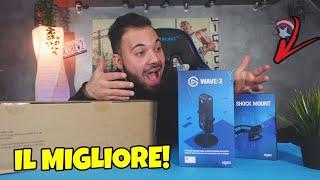 IL MICROFONO CHE NON PUÒ MANCARE NEL TUO SETUP  ELGATO WAVE 3  UNBOXING + RECENSIONE